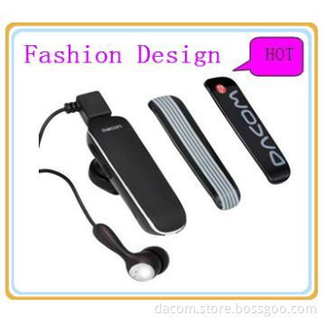 Fashion style stereo bluetooth headset with a removeble earphone